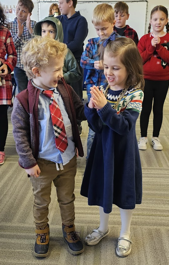 Kids engaging in activities